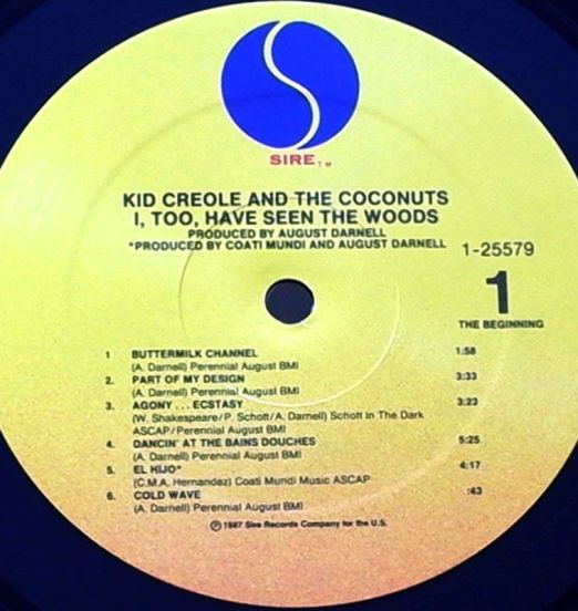 KidCreoleAndTheCoconuts-ITooHaveSeenTheWoods-SireLABEL