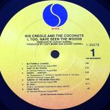 Kid Creole And The Coconuts – I Too Have Seen The Woods – Sire LP