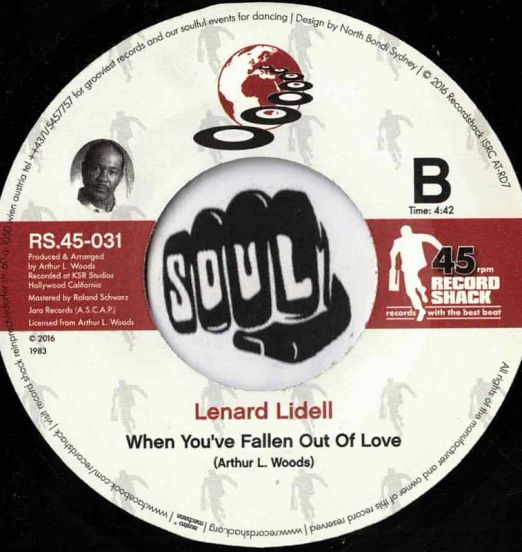 LenardLidell-WhenYou'veFallenOutOfLove-RecordShackRS45-031LABELB