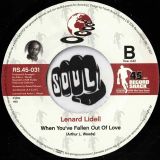Lenard Lidell – Keep It Secret b/w When You’ve Fallen Out Of Love – Record Shack AT 7″