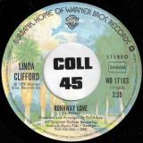 Linda Clifford – Runaway Love b/w If My Friends Could See Me Now – Warner Bros GER 7″