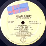 Millie Scott – Love Me Right – 4th & Broadway LP