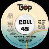 People’s Choice – Movin’ In All Directions b/w Mellow Mood – TSOP 7″