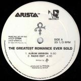 The Artist (Formerly Known As Prince) – The Greatest Romance Ever Sold – Arista DJ 12″