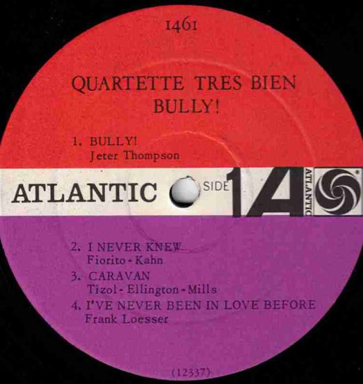 QuartetteTresBienBully-AtlanitcLABELAA