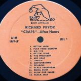 Richard Pryor Craps – After Hours – Laff LP