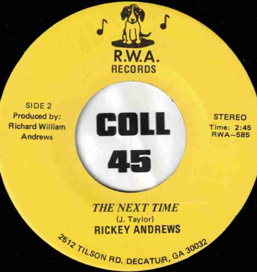 RickeyAndrews-TheNextTime-RwaSTEREO45LABELB