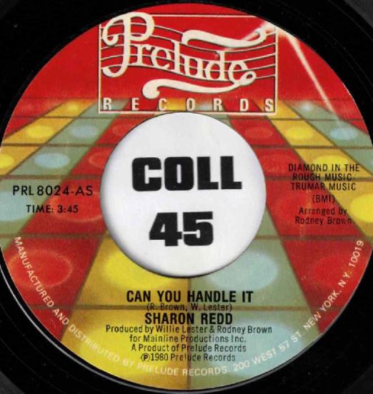 Sharon Redd - Can You Handle It b/w You Stayed On My Mind - Prelude 7"
