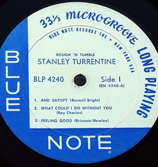 StanleyTurrentine-RoughNTumble-BlueNoteLABEL