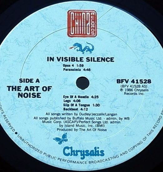 TheArtOfNoise-invisibleSilence-ChinaLABEL