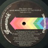 The Chi-Lites – (For God’s Sake) Give More Power To The People – Brunswick LP