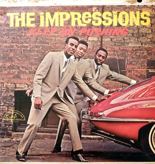 The Impressions - Keep On Pushing - ABC LP