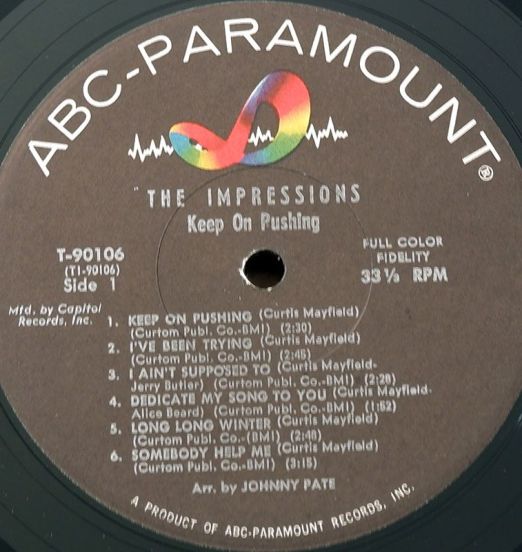TheImpressions-KeepOnPushing-AbcLPLABELA