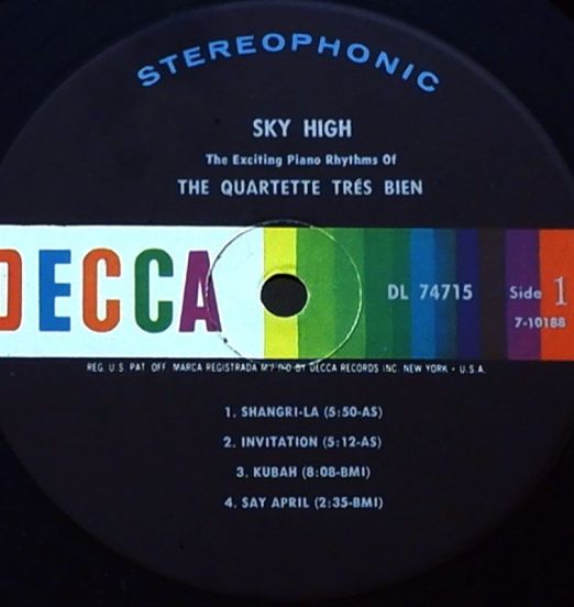 TheQuartetteTresBien-SkyHigh-DeccaLABEL