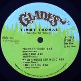 Timmy Thomas – Touch To Touch – Glades LP