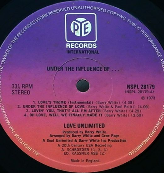 UnderTheInfluenceOf-LoveUnlimited-PyeLABEL