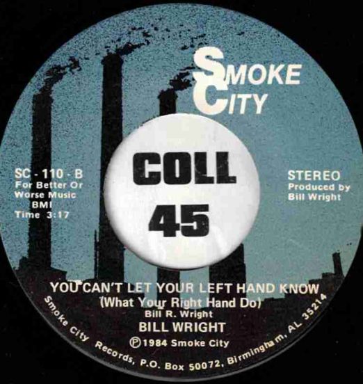 BillWright-Tomorrow-YouCantLetYourLefHandKnowLABELB