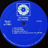 Billy Preston – Billy’s Bag – Springboard LP