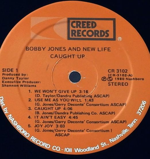 BobbyJonesAndNewLife-CaughtUpLABELA