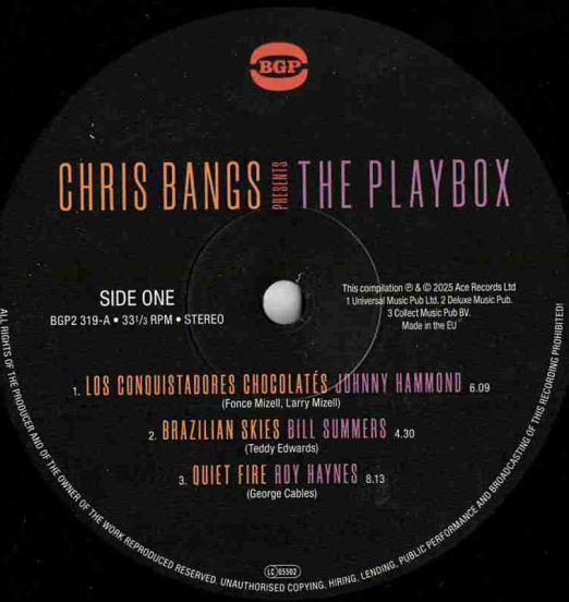 ChrisBangsPresentThePlayboxLABELA