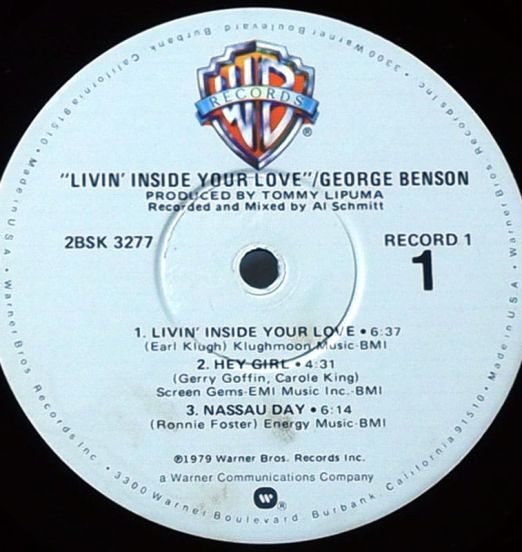 George Benson-LivinInsideYourLoveLABEL