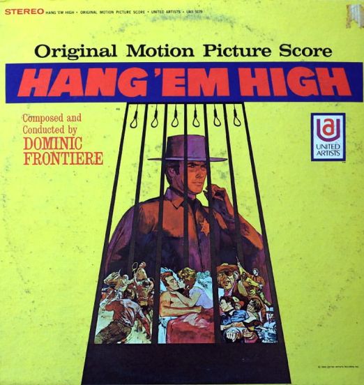 Dominic Frontiere - Hang 'Em High (Original Motion Picture Score) - United Artists LP