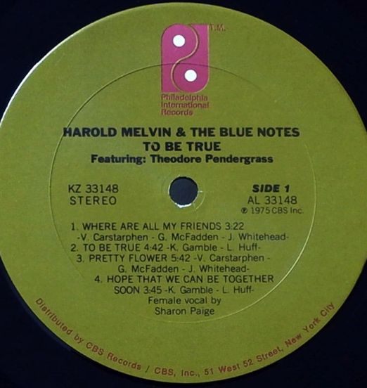 HaroldMelvinANDTheBlueNotes-ToBeTrueLABEL