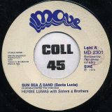 Herbie Lumas With Sisters & Brothers – Sun Sea & Sand (Santa Lucia) b/w Progress (Is Their Greed) – Move IT 7″