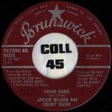 Jackie Wilson And Count Basie – Funky Broadway b/w Chain Gang – Brunswick CN 7″