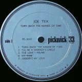 Joe Tex – Turn Back The Hands Of Time – Pickwick LP