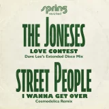 *LAST COPY!* The Joneses – Love Contest b/w Street People – I Wanna Get Over Remixes – Acid Jazz Spring Revisited UK 12″