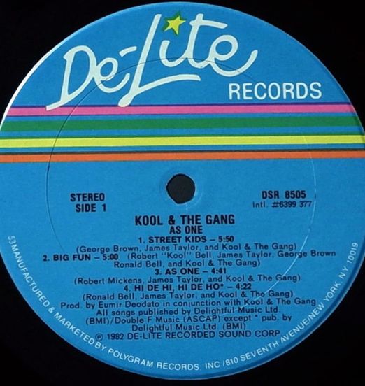 KoolAndTheGang-AsOneLABEL