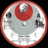 Linda Jones – You Can’t Take It b/w Last Minute Miracle – Record Shack AT 7″ ONE-OFF SMALL HOLE MISPRESS
