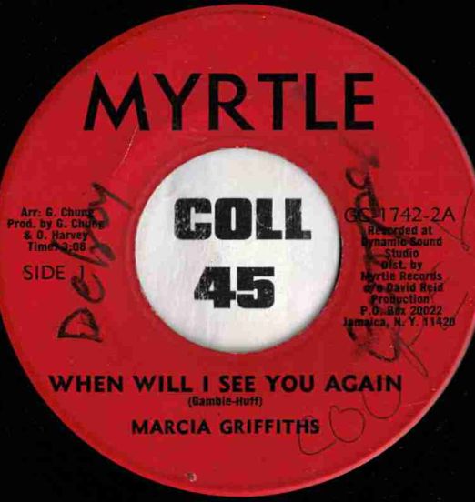 Marcia Griffiths & Onika - When Will I See You Again b/w See You Again - Myrtle JA 7"