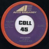 Marion Black – Go On Fool b/w Who Knows – Avco 7″