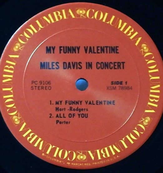 MilesDavisInConcerte-MyFunnyValentineLABEL