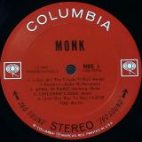 Thelonious Monk – Monk – Columbia LP