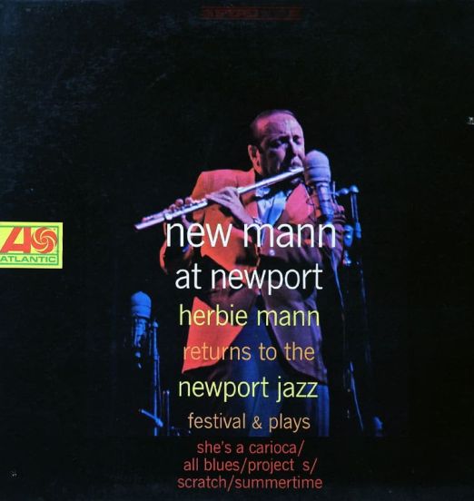 Herbie Mann - New Mann At Newport - Atlantic LP