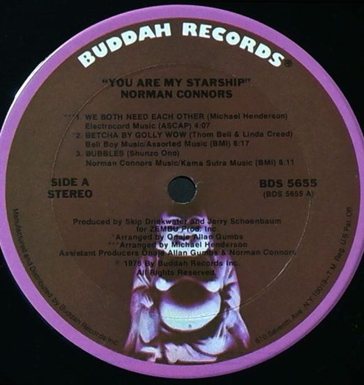 Norman Connors You are my stars budahhLABEL