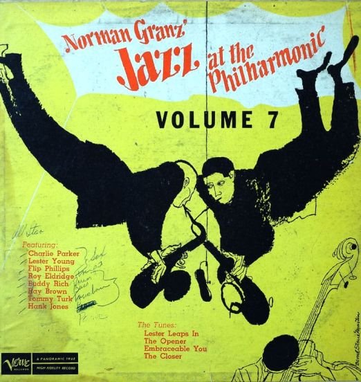 Jazz At The Philharmonic - Norman Granz' Jazz At The Philharmonic New Volume 7 (Formerly Vols. 12 And 13) - Clef LP