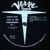 Jazz At The Philharmonic – Norman Granz’ Jazz At The Philharmonic New Volume 7 (Formerly Vols. 12 And 13) – Clef LP