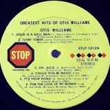 Otis Williams – The Greatest Hits Of Otis Williams – Stop LP