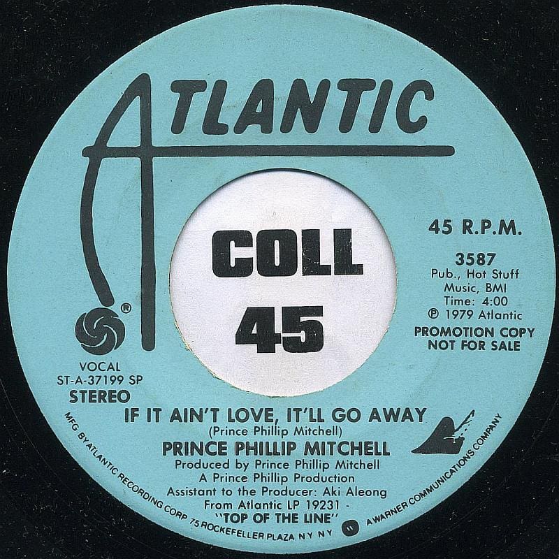 Prince Phillip Mitchell - If It Ain't Love, It'll Go Away STEREO b