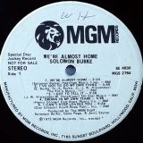 Solomon Burke – We’re Almost Home – MGM DJ LP