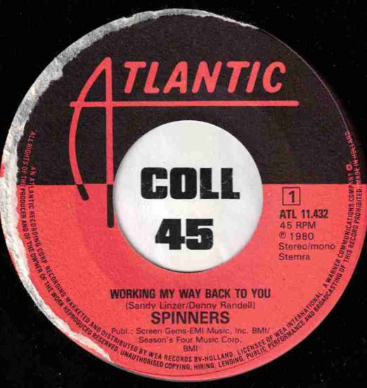 Spinners-WorkingMyWayBackToYouLABEL