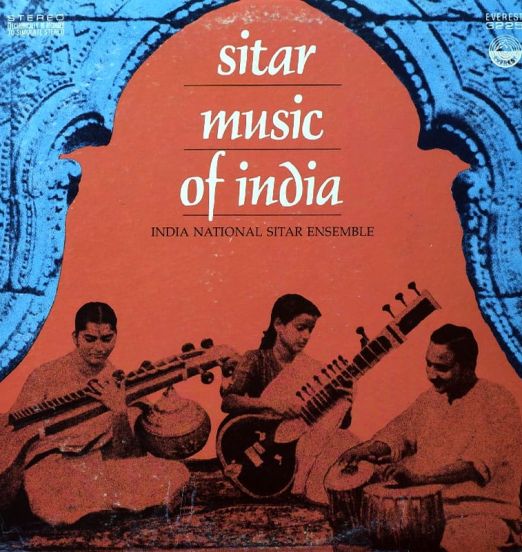 India National Sitar Ensemble - Sitar Music Of India - Everest LP