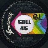 The Chi-Lites – I Want To Pay You Back (For Loving Me) b/w Love Uprising – Brunswick 7″