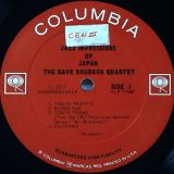 The Dave Brubeck Quartet – Jazz Impressions Of Japan – Columbia LP