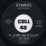 The Poets – So Young (And So Innocent) b/w A Sure Thing – Symbol 7″
