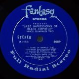 Vince Guaraldi Trio – Jazz Impressions Of Black Orpheus – Fantasy LP